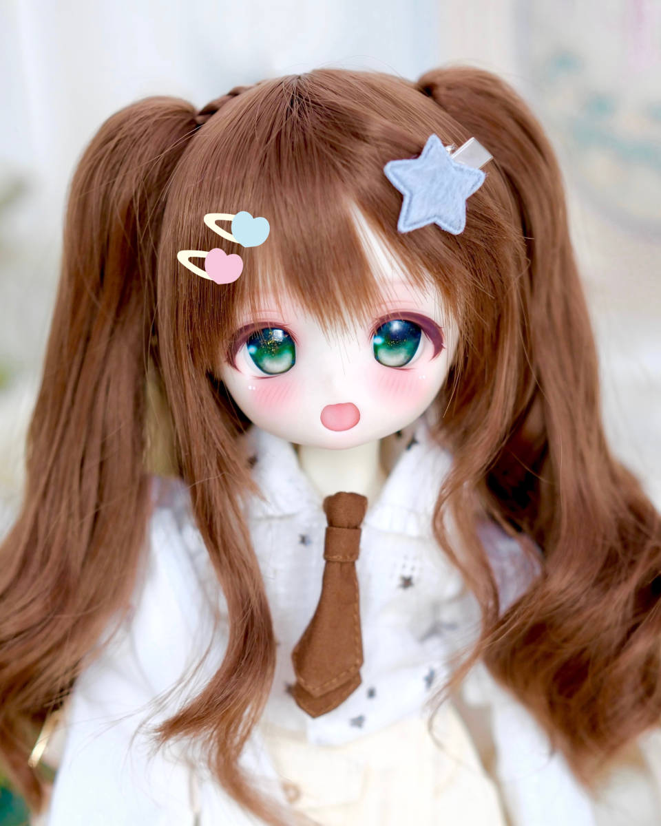 ねねこ』 1/6カスタムドールTinyfox 01S 白巧カスタムヘッド＋天使