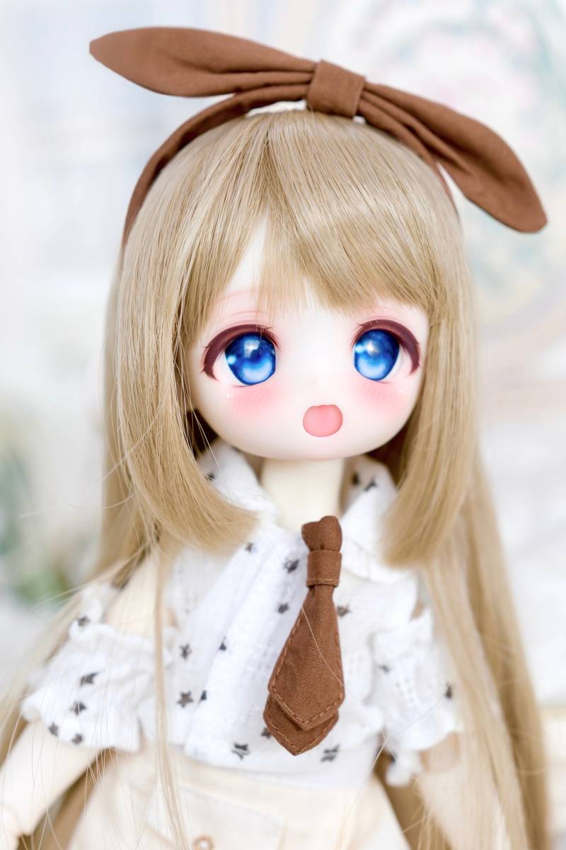 ねねこ』 1/6カスタムドールTinyfox 01S 白巧カスタムヘッド＋天使