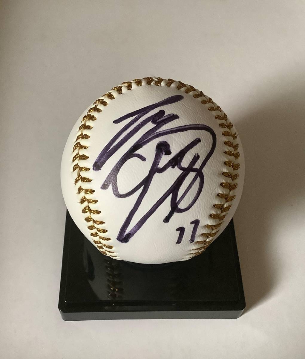 大谷翔平選手 2016年日本ハム日本一記念球 直筆サインボール 貴重