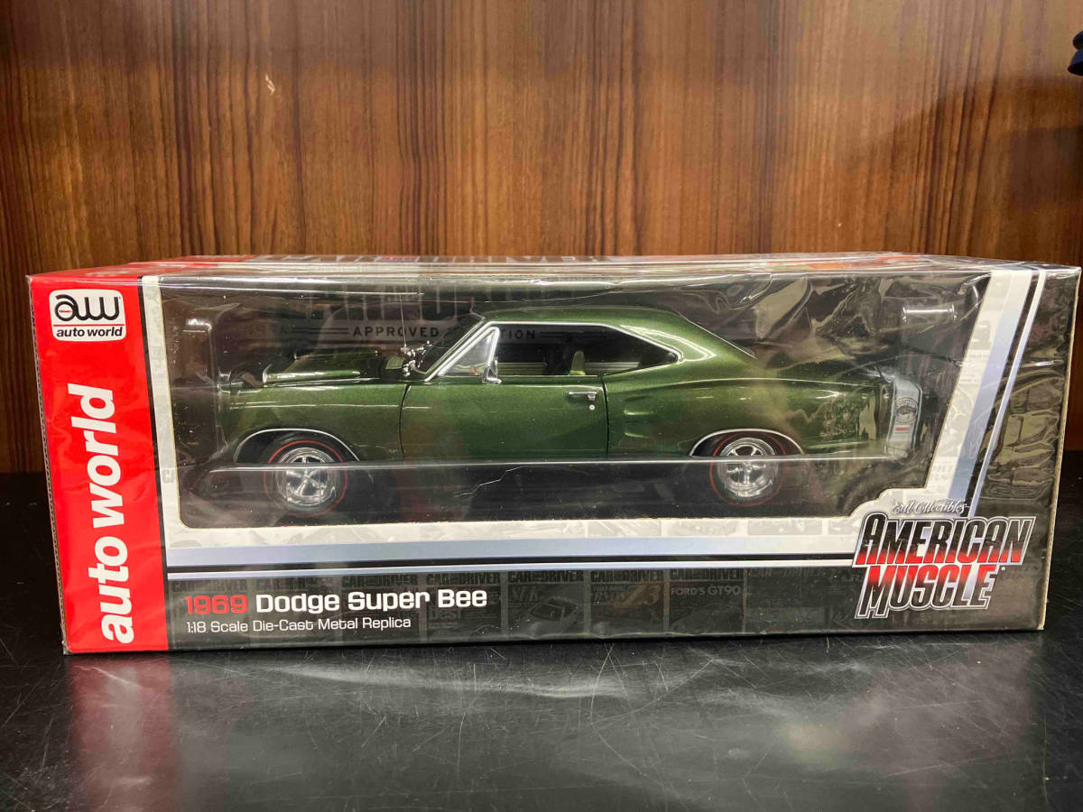1/18 auto world ダッジ スーパー ビー 1969 オートワールド DODGE