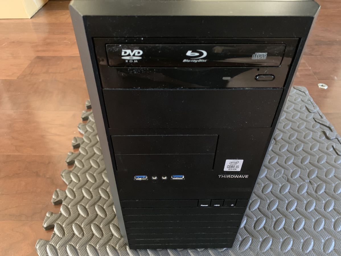 自作PC intel i5 10400 メモリ32GB 電源750w gold Windows11 Wi-Fi6