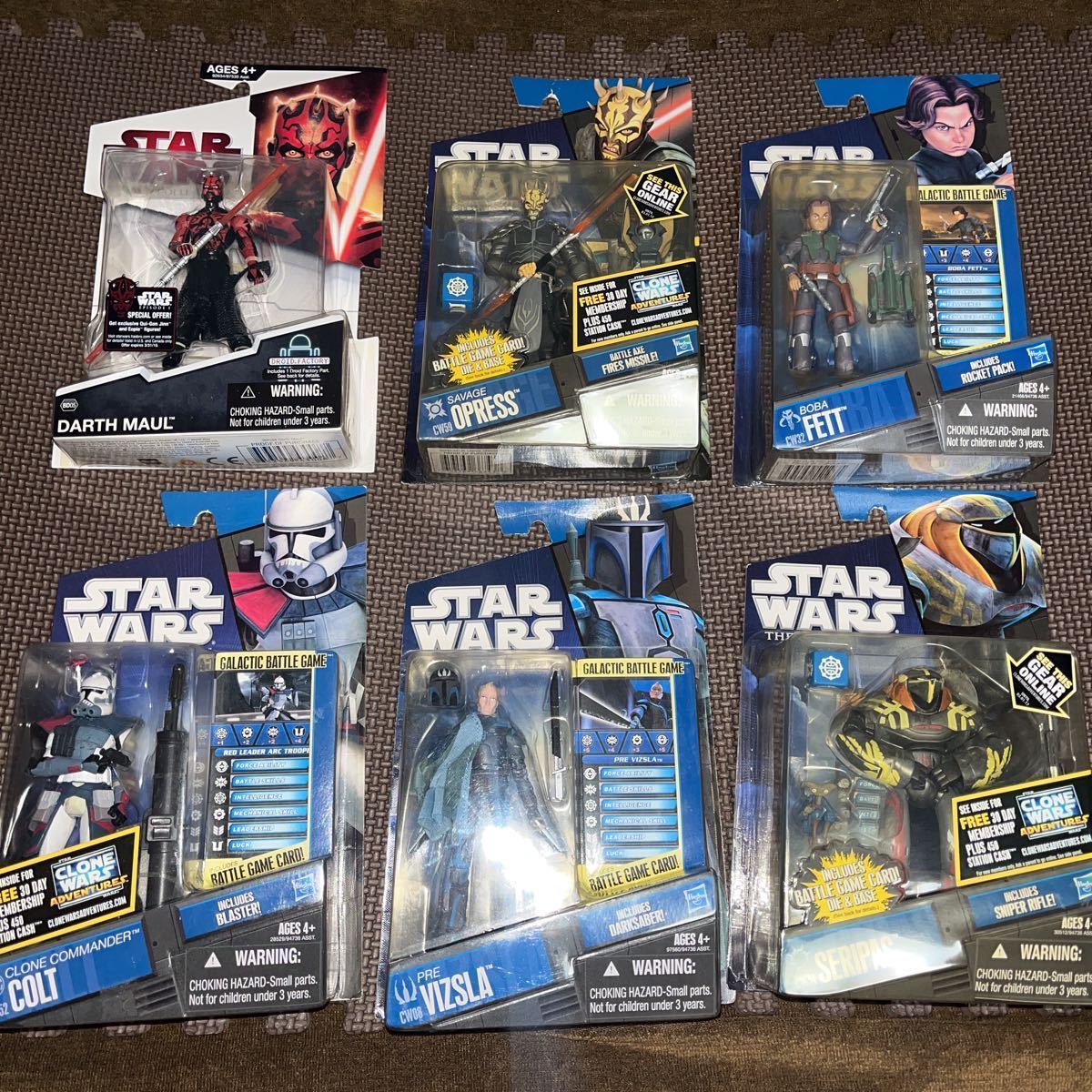 正規品，新品 star wars スターウォーズ クローンウォーズ フィギュア セット(スター・ウォーズシリーズ)｜売買されたオークション情報、yahooの商品情報をアーカイブ公開 - オークファン その他