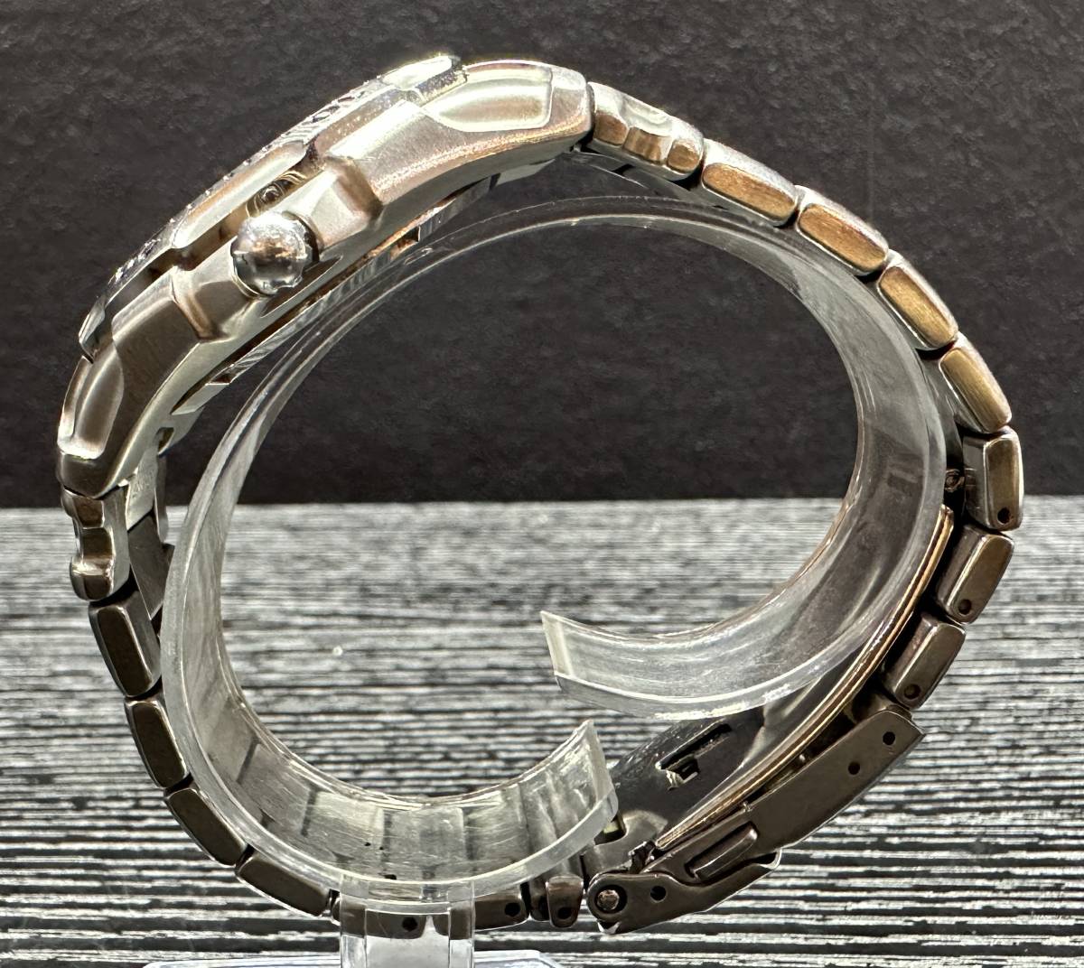 腕時計 SEIKO KINETIC AUTO RELAY 5J22-0A60 STANLESS STEEL WATER 