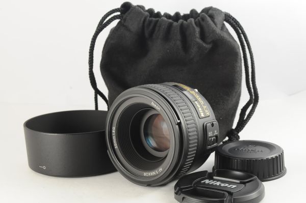 ☆新品級☆ニコン Nikon AF-S NIKKOR 50mm F1.8G 使用感の少ない