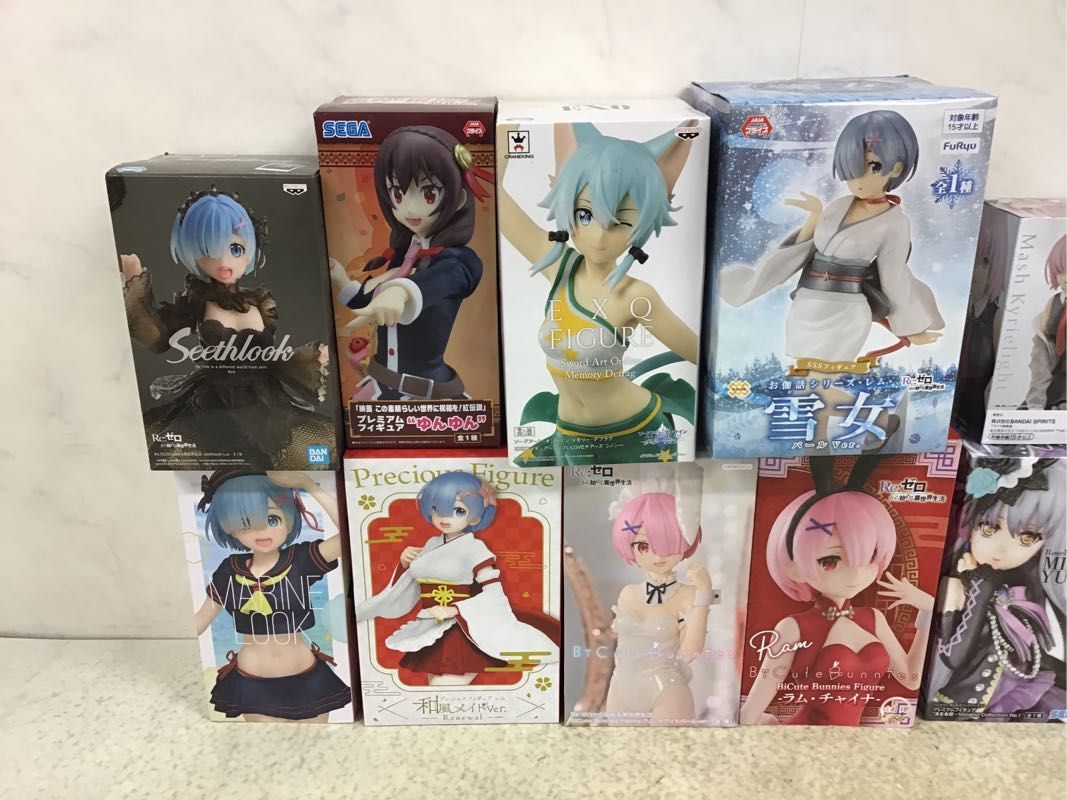 1円〜 同梱不可 ジャンク SSSフィギュア等 Re:ゼロから始める異世界