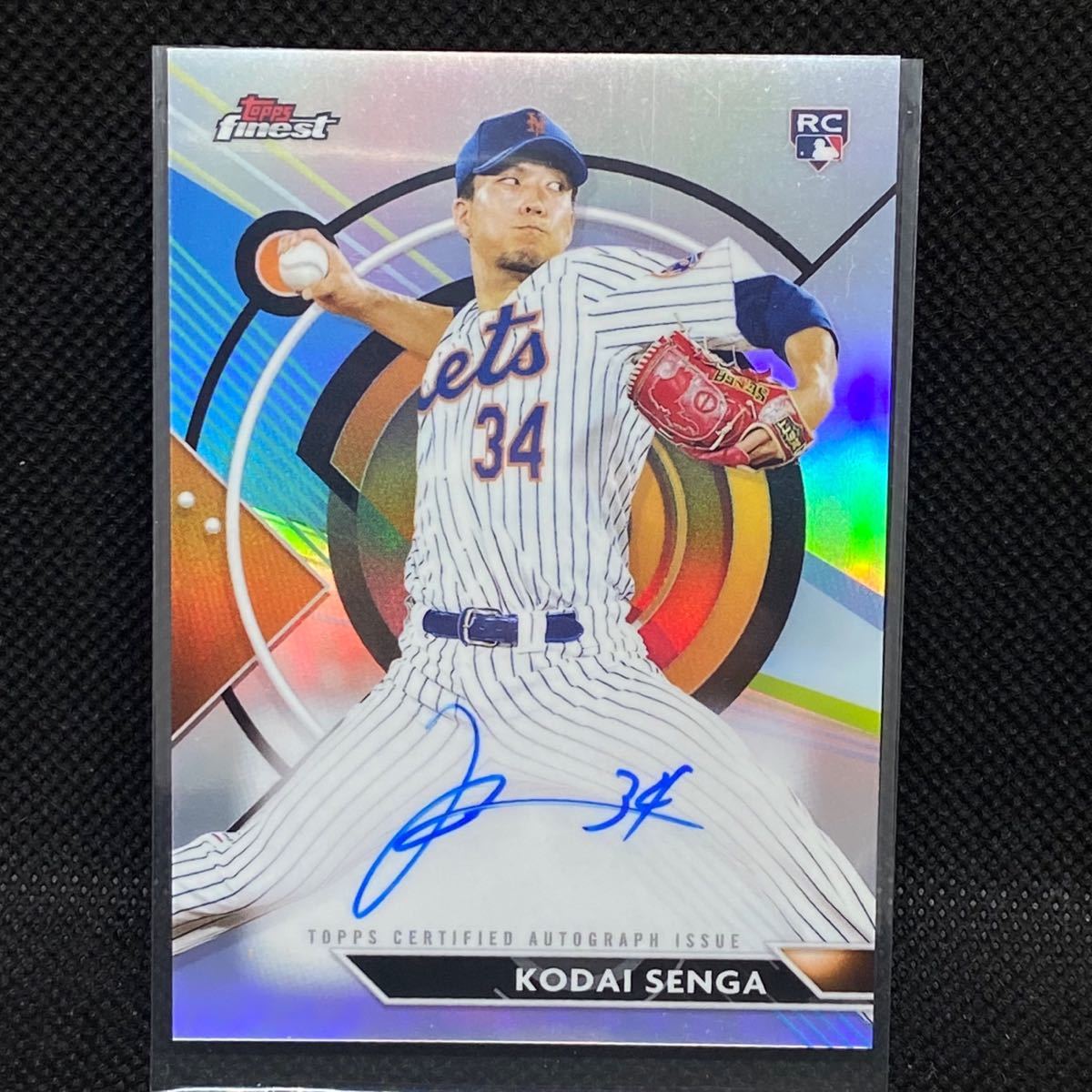 Topps Finest メッツ 千賀滉大 直筆サイン カード ルーキーカード 