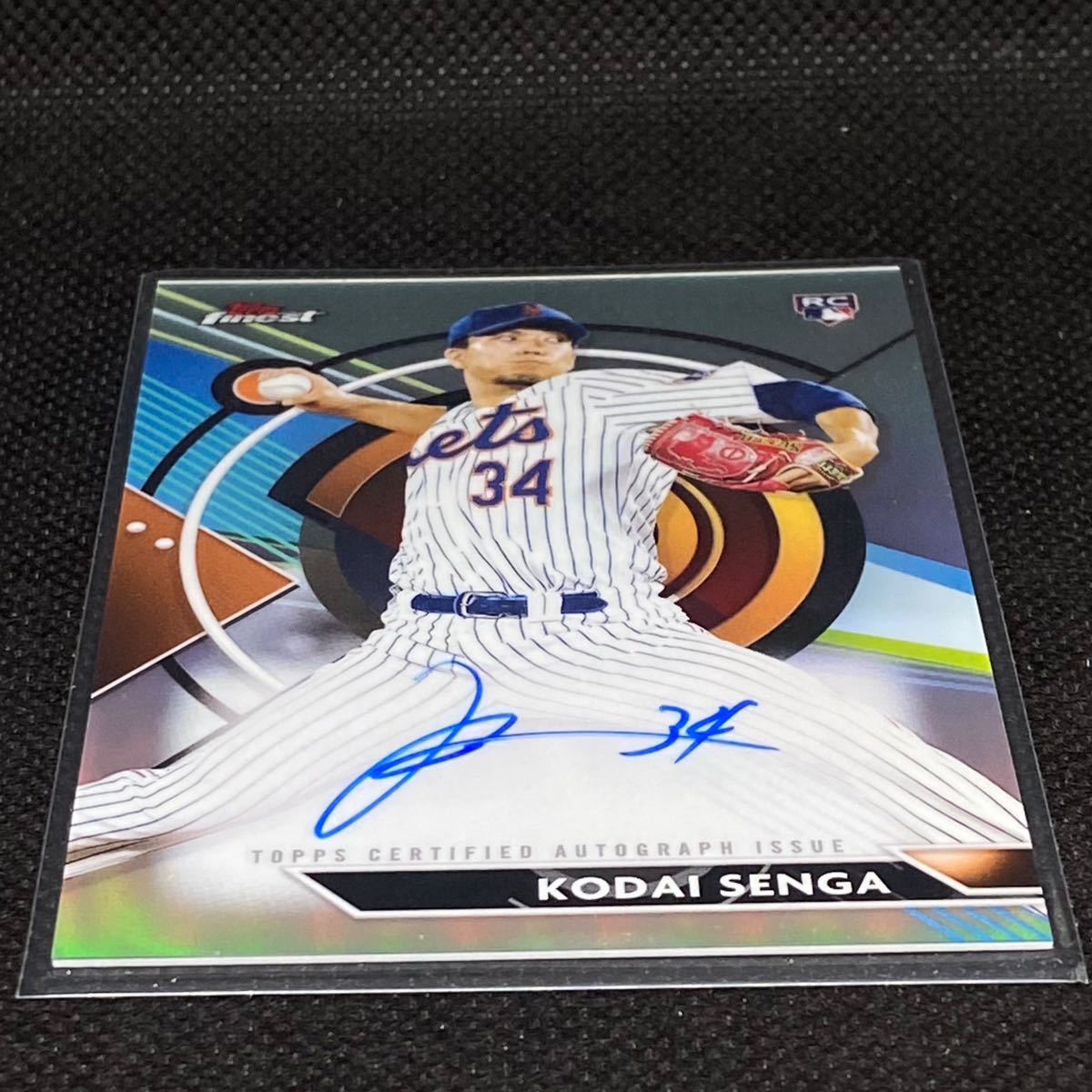 Topps Finest メッツ 千賀滉大 直筆サイン カード ルーキーカード 