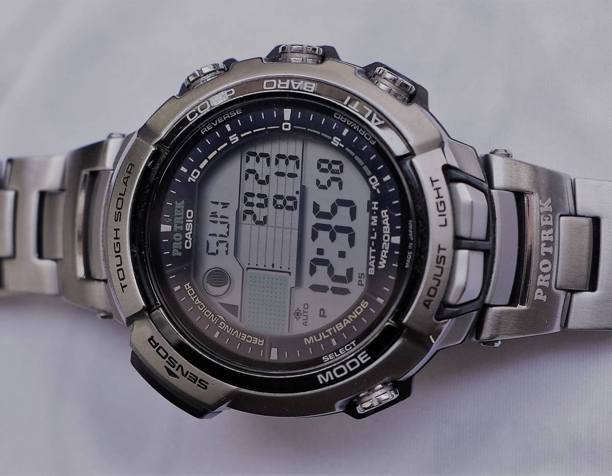 CASIO Pro Treck マナスル PRX2500T PRX-2500T-7JF マナスル CASIO