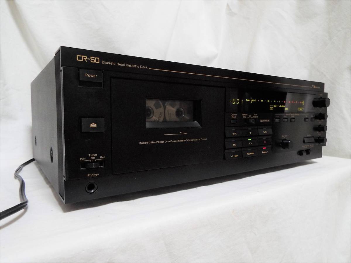 ☆ Nakamichi ナカミチ CR-50 カセットデッキ ジャンク ☆ 【公式通販】