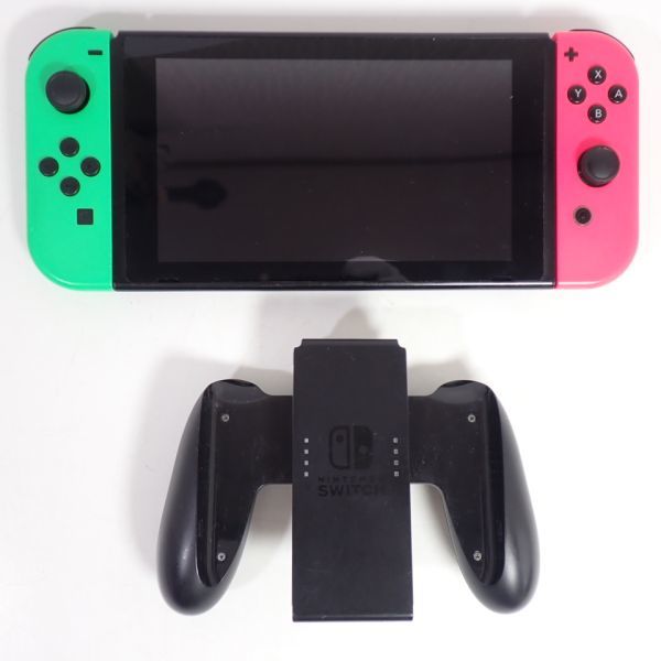 難あり Nintendo 任天堂 Switch スイッチ 本体セット ネオングリーン