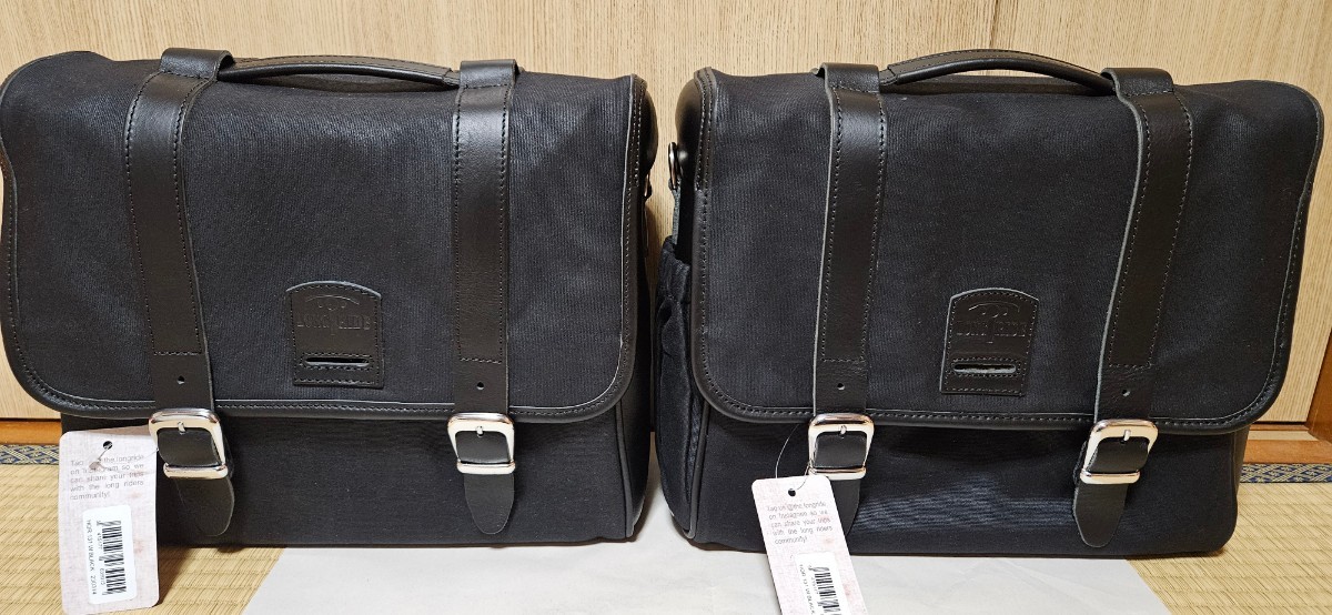 品 LONGRIDE ヘリテージ サドルバッグ CLICK-ONフラップトップ 12.5L 