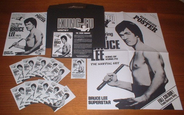 ブルース・リー／イギリス発行・KUNG FU MONTHLY THE ARCHIVE SERIES 