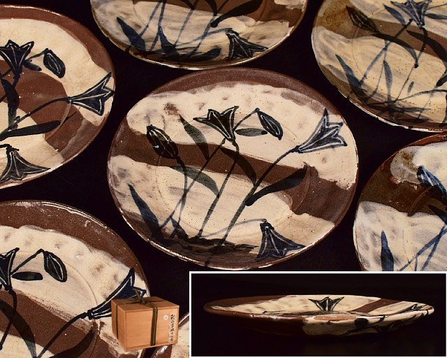 限定セール，低価 S183 泉美 乾山写 皿 10客 丸皿 木箱入(その他)｜売買されたオークション情報、yahooの商品情報をアーカイブ公開 - オークファン 陶磁一般