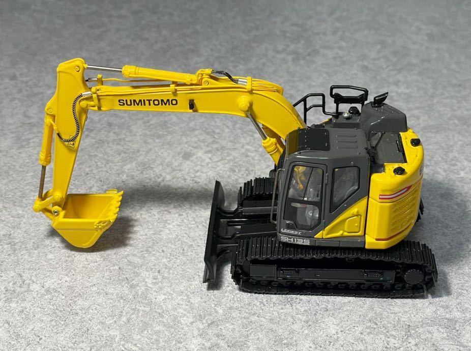 住友建機 1/50 SH135X-7 ショベルカー 油圧ショベル 重機 建設機械