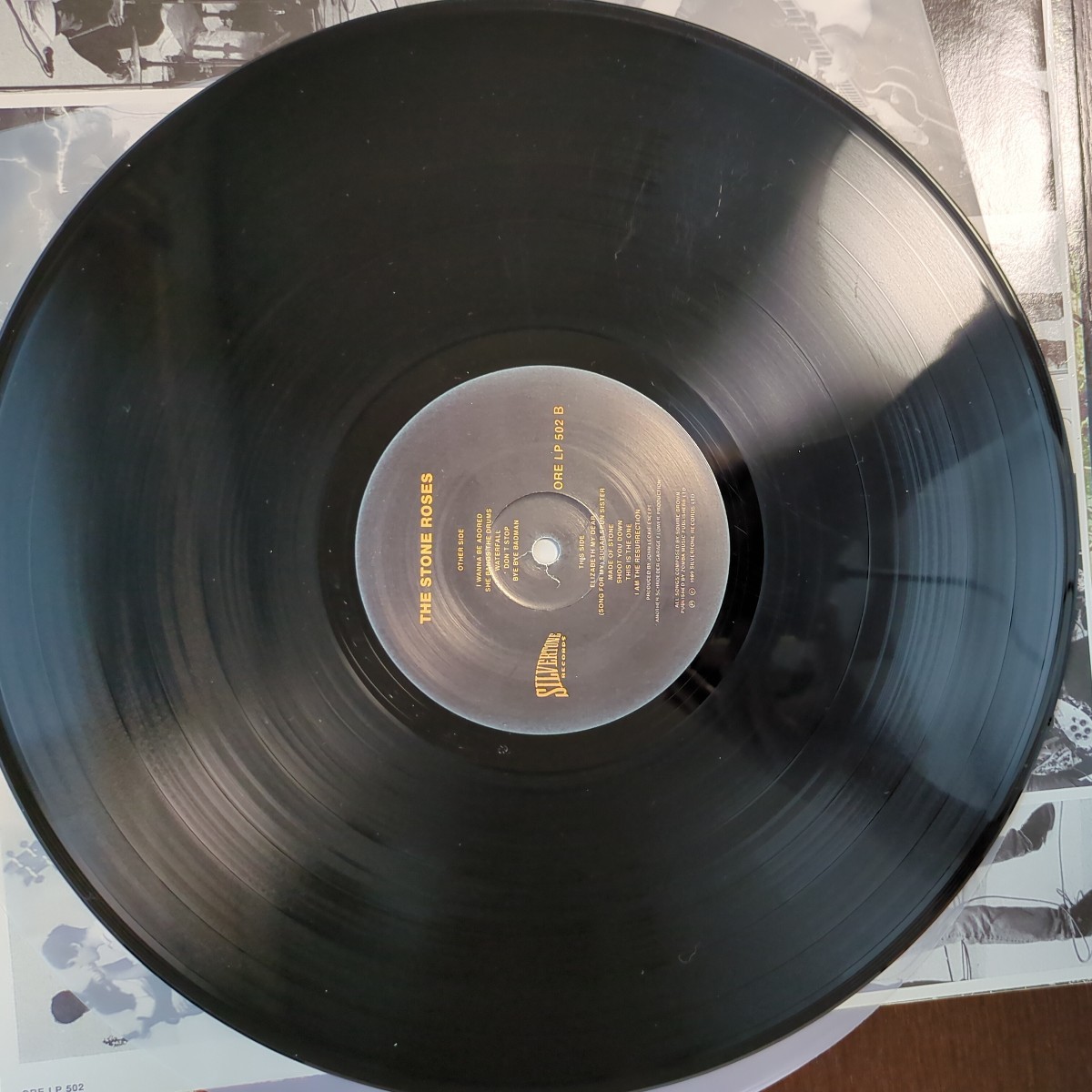 本物保証，セール UK original embossed エンボス The Stone Roses