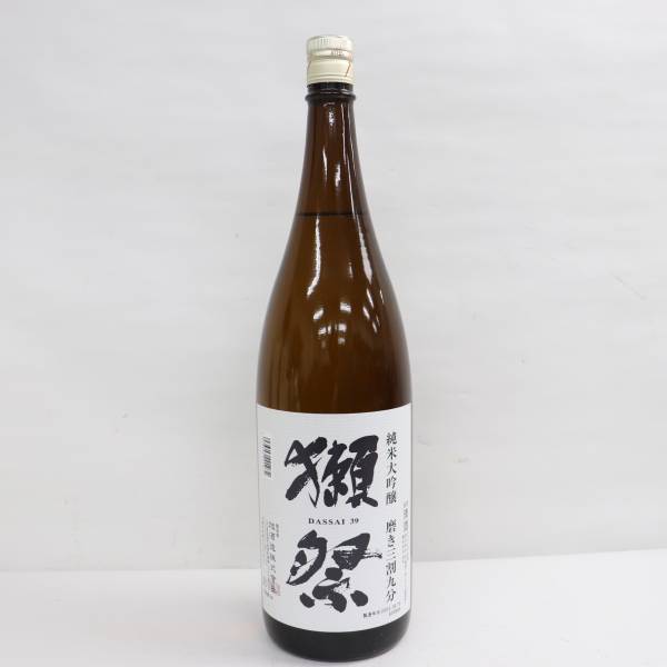 獺祭 39 純米大吟醸 磨き三割九分 16度 1800ml 製造23.06 O23H060037