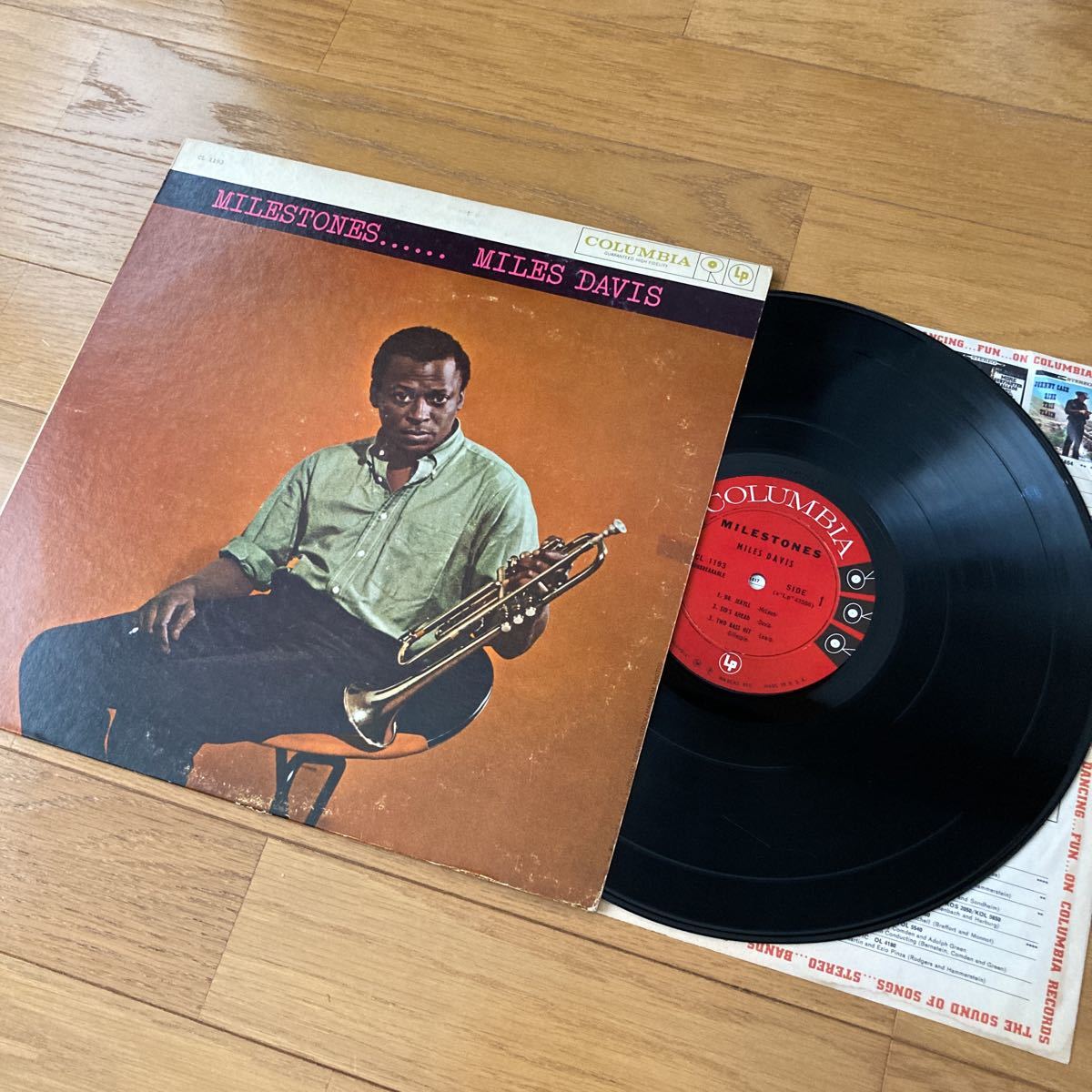 Miles Davis Milestones 米国オリジナルモノラル盤 MONO マイルス