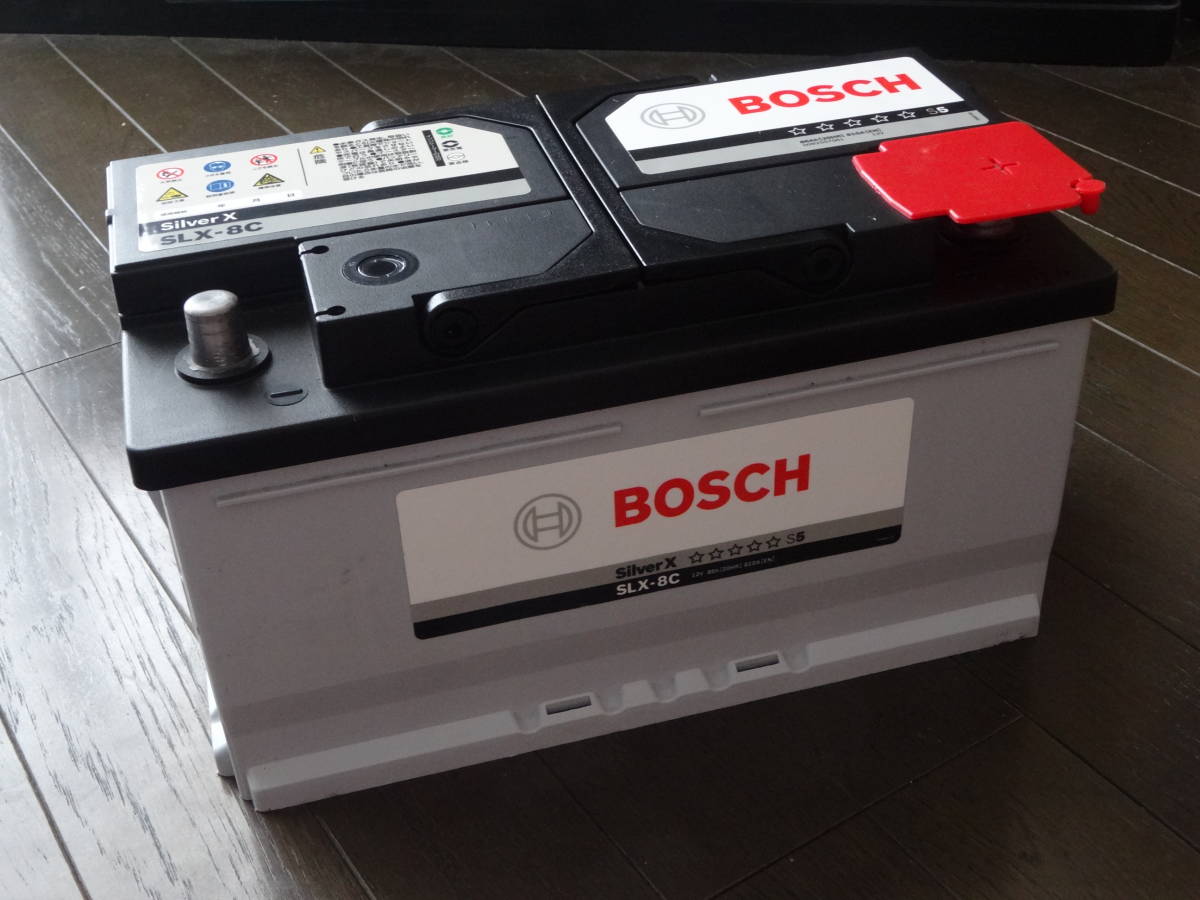 SLX-8C BOSCH バッテリー X : シルバー ボッシュ シルバーX 欧州車用