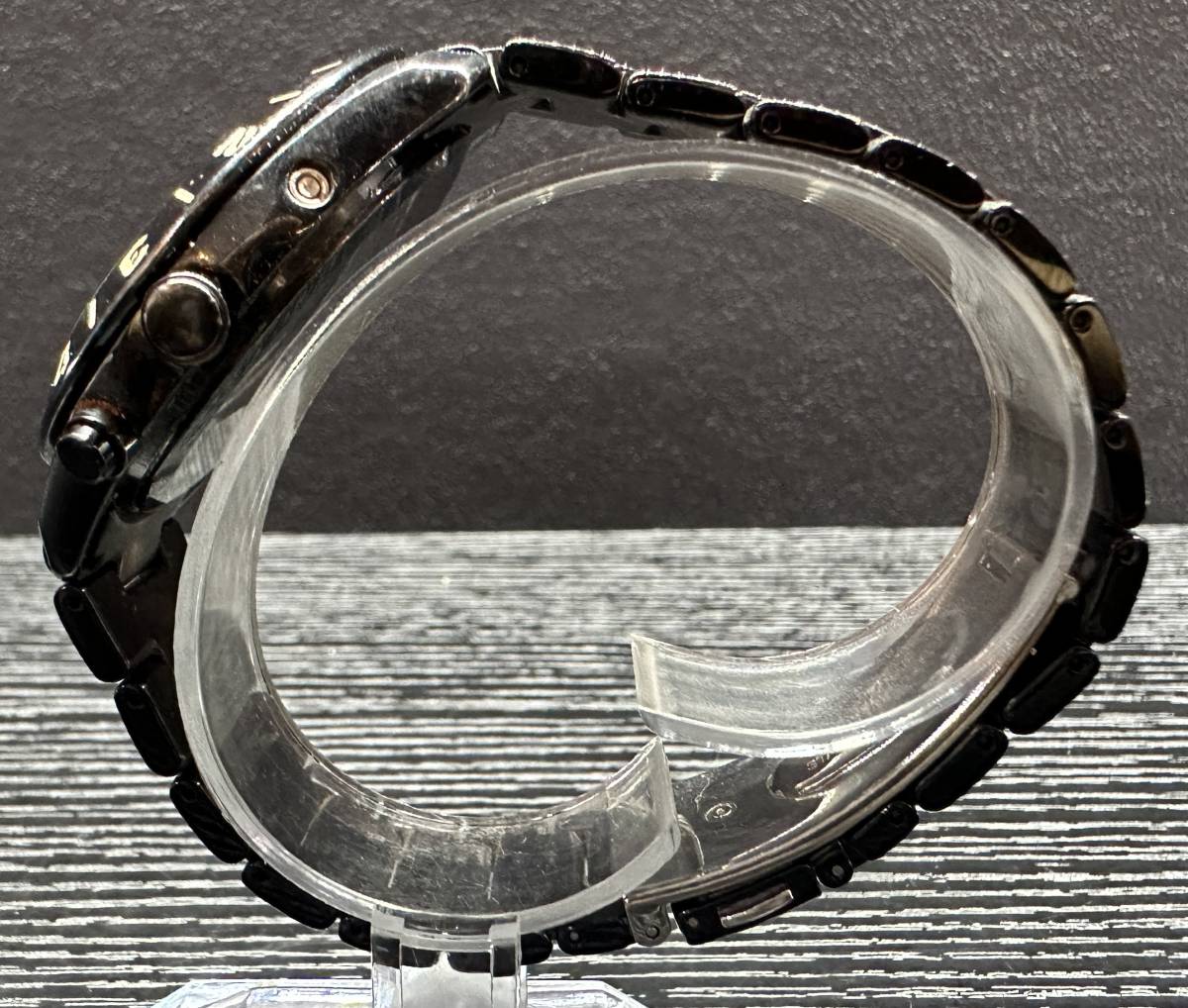 CITIZEN シチズン ECO-DRIVE H416-S045355 ブラック ラウンド 黒文字盤 