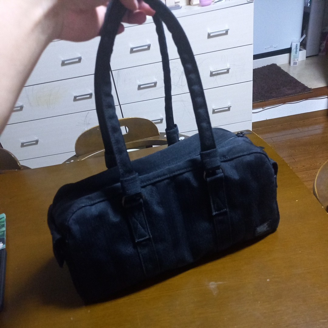 【状態良し】　PORTER　ポーター　タンゴブラック　ボストンバッグ　S　ハンドバッグ　トートバッグ　旅行　スポーツバッグ　吉田かばん
