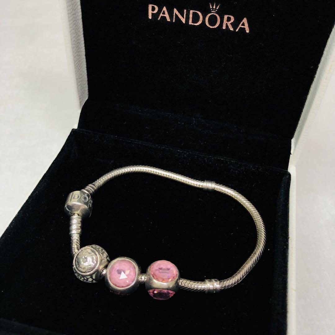 全国無料，本物保証 状態良好品 Pandora パンドラ ブレスレット 