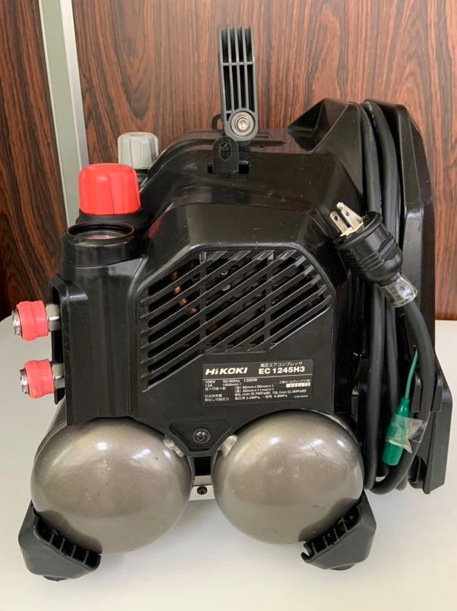 ハイコーキ高圧コンプレッサーEC1245H3 分解 整備 清掃部品交換済です  