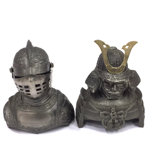 ニッカウヰスキー G&G ボトルカバー 甲冑 鎧 兜 ＆ 騎士 西洋甲冑 計2