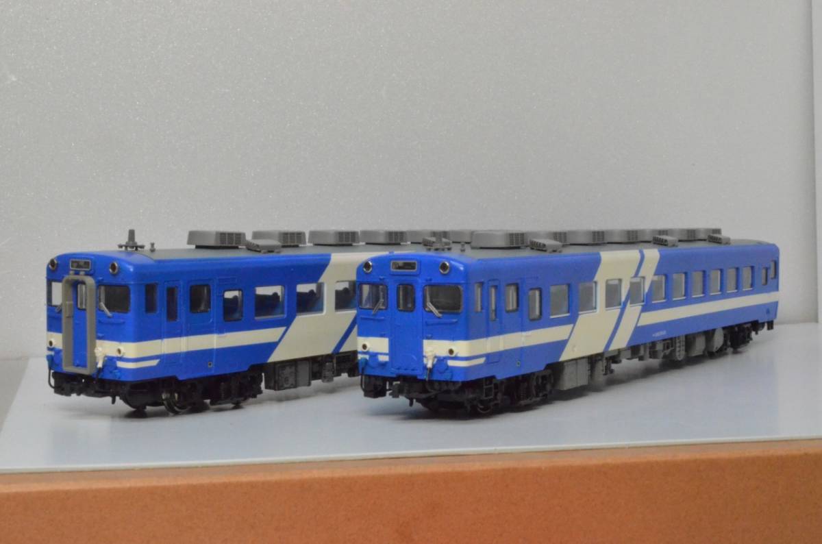 ＫＡＴＯ：キハ58(Ｍ)+28敦賀色（塗替品）