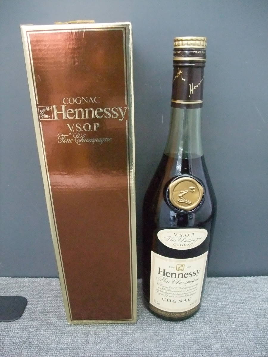 Hennessy V.S.O.P Fine Champagne 箱付 未開栓 未開栓・箱付】Hennessy