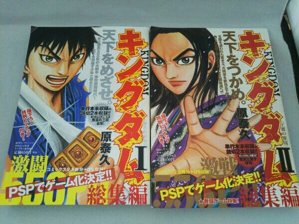 ☆キングダム キングダム 総集編 1・2 (2冊セット) 原泰久 ピンナップ