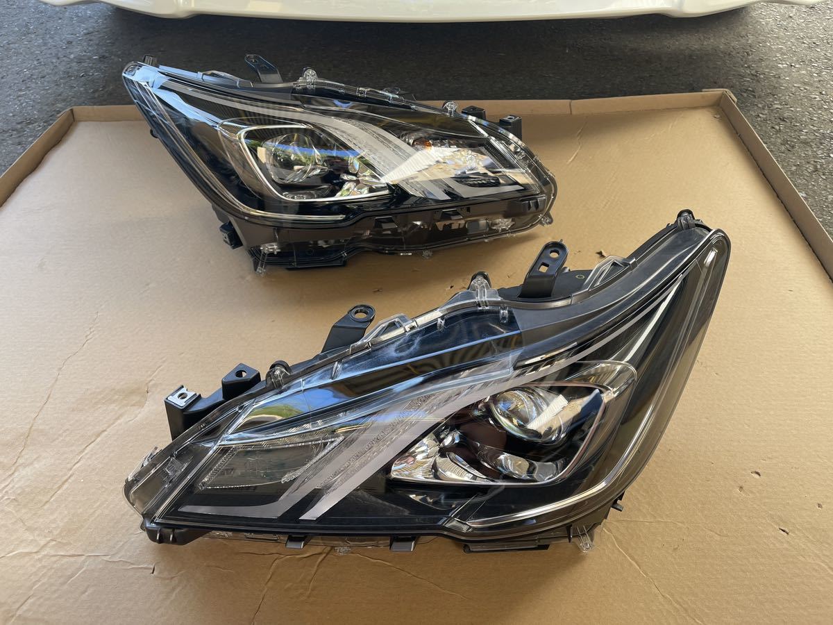 210 クラウン アスリート 後期 純正 ヘッドライト 左 右 AFS 付 ( x