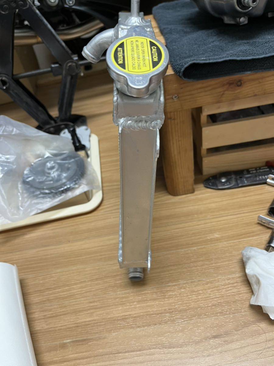 ヤマハR1-Z用ラジエターカバー（ステンレス） YAMAHA R1-Z TZR3MA