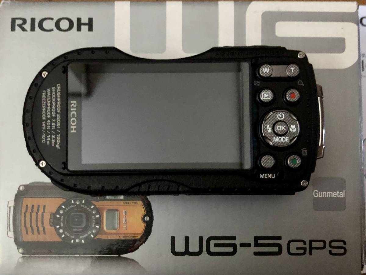 ☆緊急大特価☆ RICOH リコー WG-5 GPS コンパクトカメラ #7200 WG-5 GPS