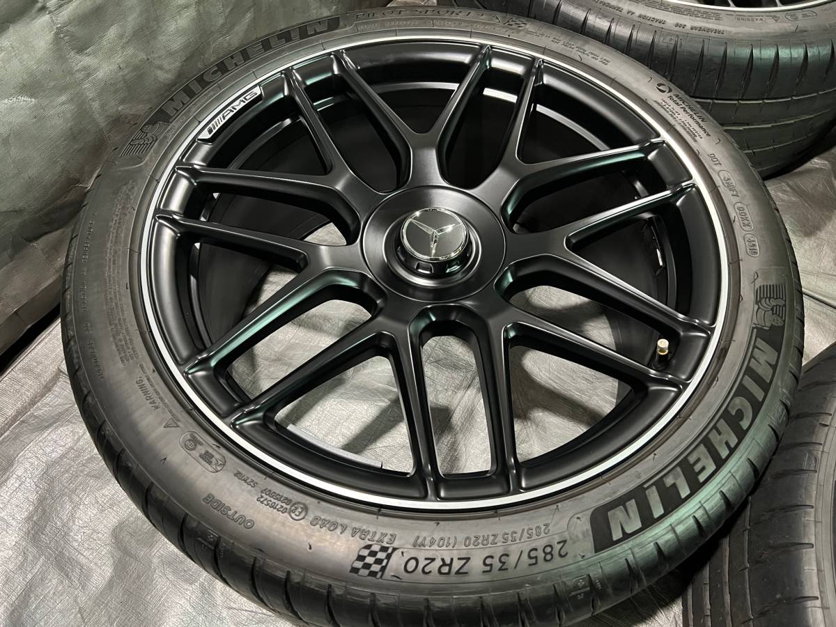 美品！バリ山！ 鍛造! 本物 AMG S63後期純正 ミシュラン ベンツ S 