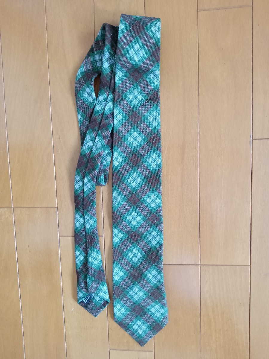 イングランド製ハンドメイドロンドンDrake'sネクタイUSED Drake