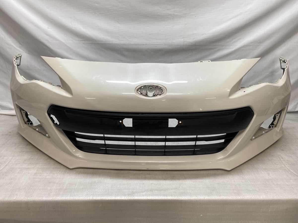 BRZ ZC6 純正 前期 フロントバンパー 57704CA020 クリスタルブラック