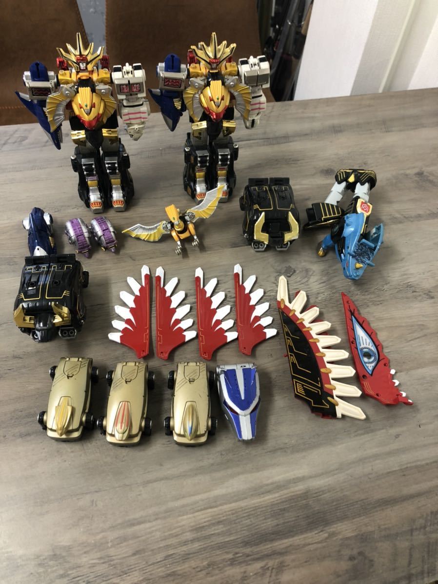 ☆お1-681 百獣戦隊ガオレンジャー DX超合金 百獣合体ガオゴッド ガオ