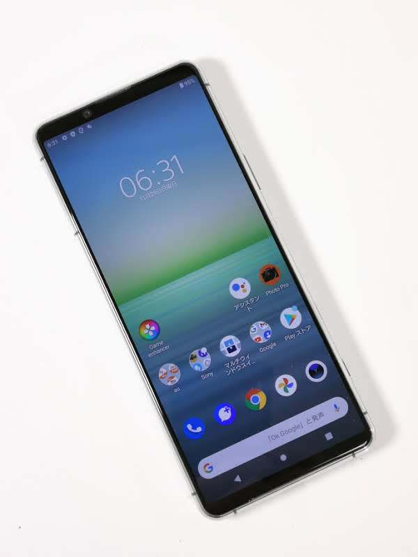 Android 】 5G対応 SONY SOG02 Xperia 5 II AU SIMロック解除済 グレー