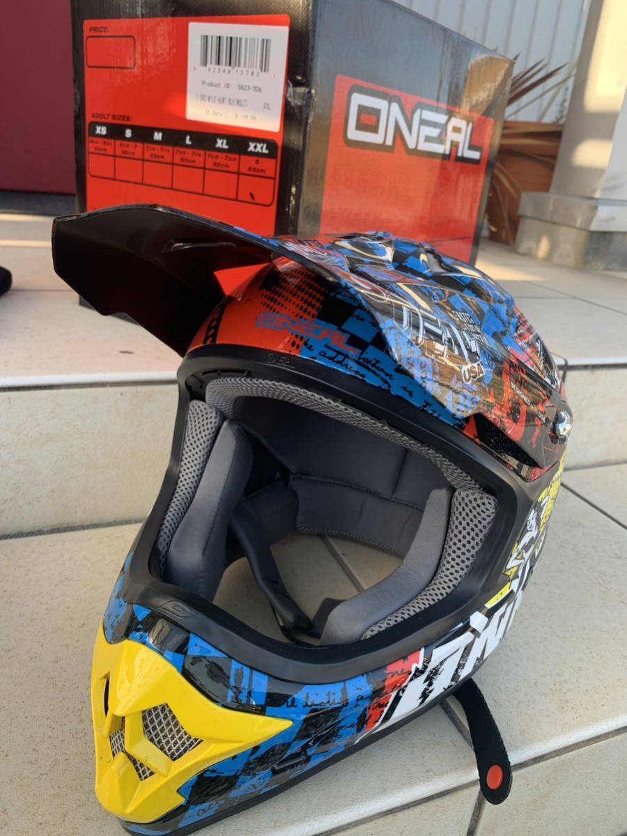 限定SALE，人気 ONEAL オニール 3series WILD helmet XXL 64cm(XXLサイズ以上)｜売買されたオークション情報、yahooの商品情報をアーカイブ公開 - オークファン フルフェイス（オフロード用）