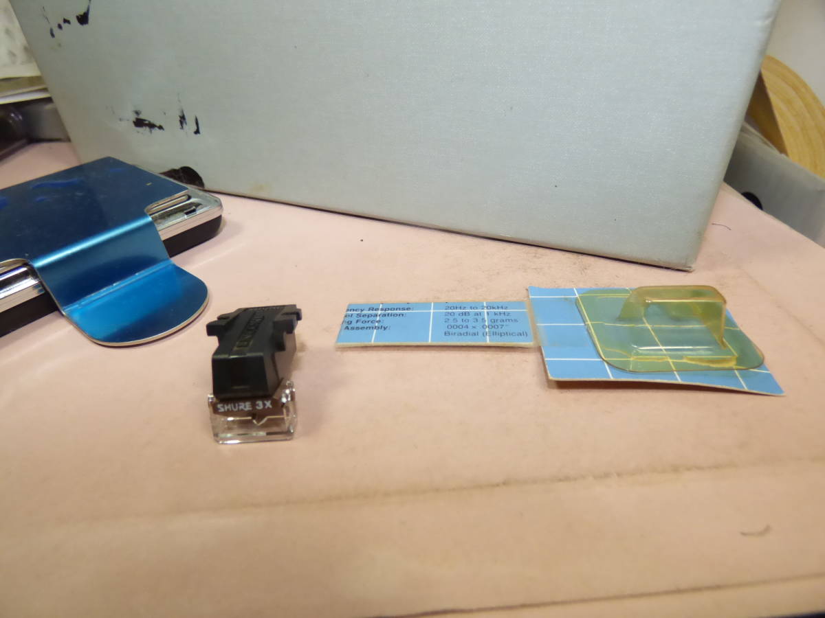 SHURE　ME95ED　ボディ　＋　純正　楕円新品交換針　3X