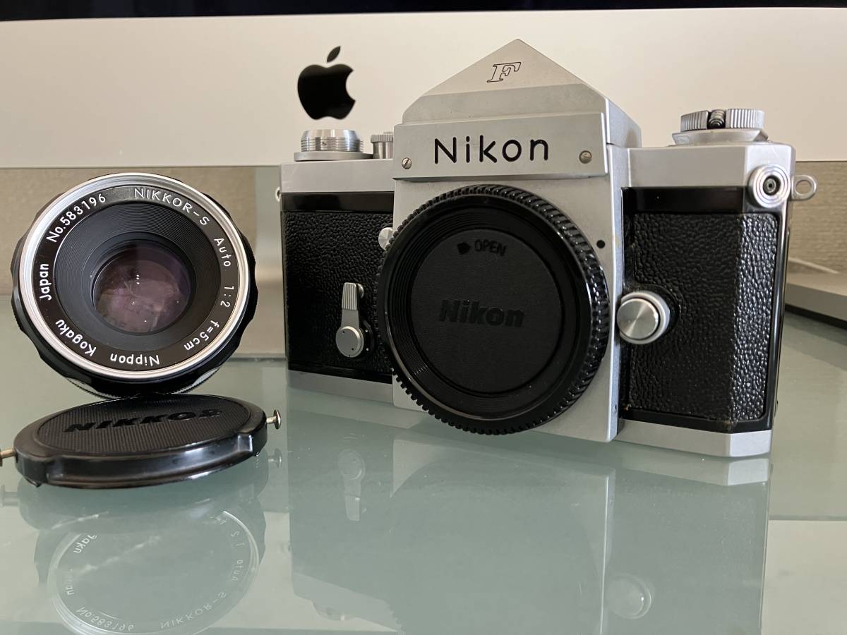 Nikon アイレベル F NIKKOR-S 5cm アイ 綺麗な Nikon F652 アイレベル