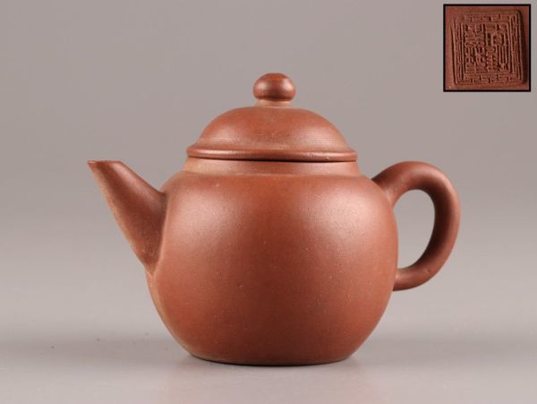 新品，限定セール 中国古玩 唐物 煎茶道具 朱泥 紫泥 紫砂壷 茶壷 急須 在印 時代物 極上品 初だし品 C1117(施釉陶)｜売買されたオークション情報、yahooの商品情報をアーカイブ公開 - オークファン 骨董陶磁器一般
