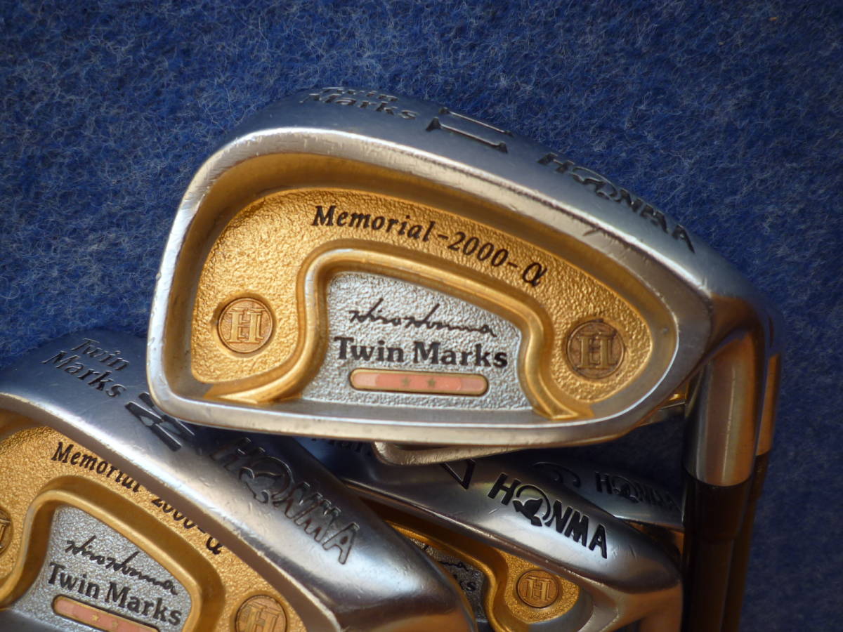 ☆HONMA Twin Marks Memorial 2000-α・2星 アイアン 5.6.7.9.10.11.SW