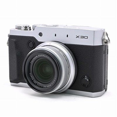 【FUJIFILM X30 ＊極上品) ≪極上品≫ FUJIFILM X30 シルバー