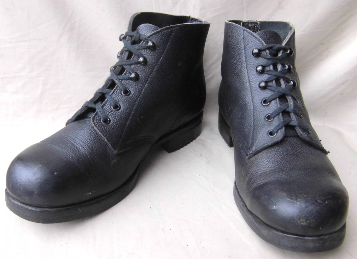 希少40～50年代東ドイツ軍NVAアンクルブーツ（ww2ナチスドイツ軍）