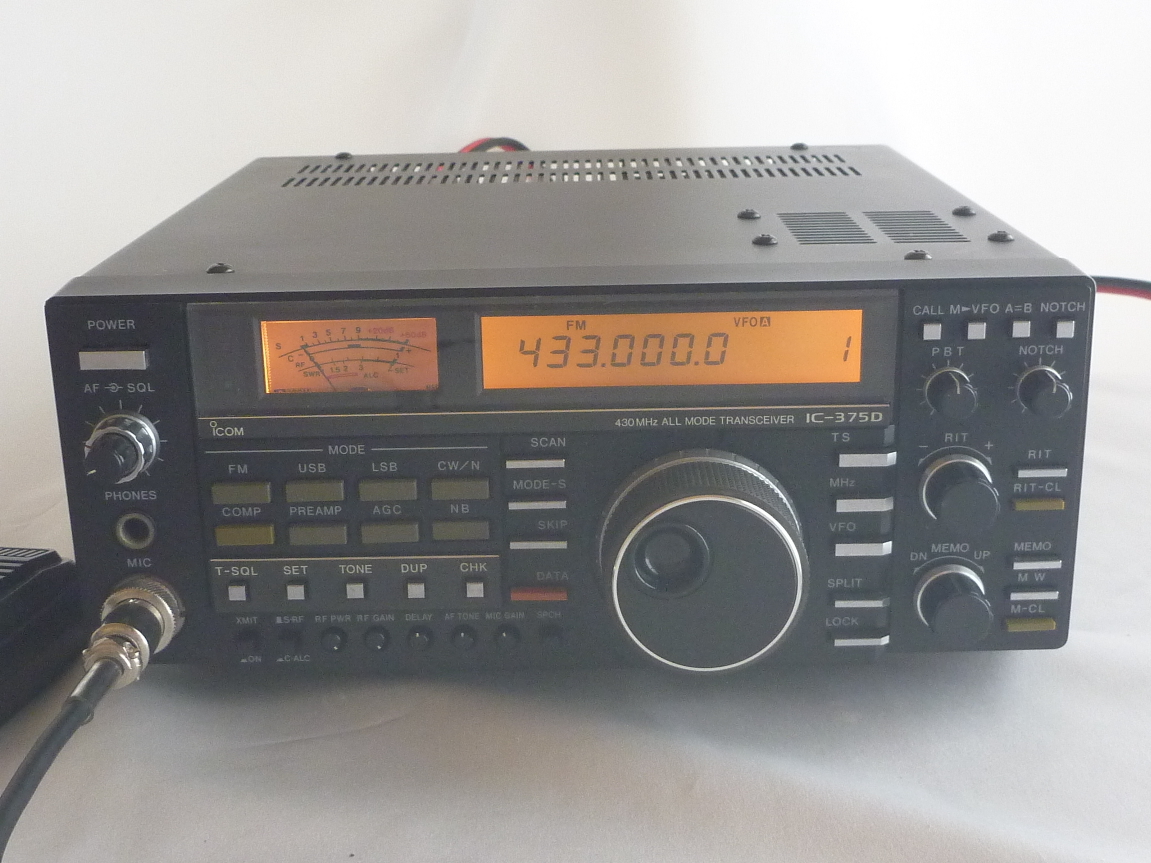 アイコム IC－375D 430MHz帯オールモード機 IC-375D