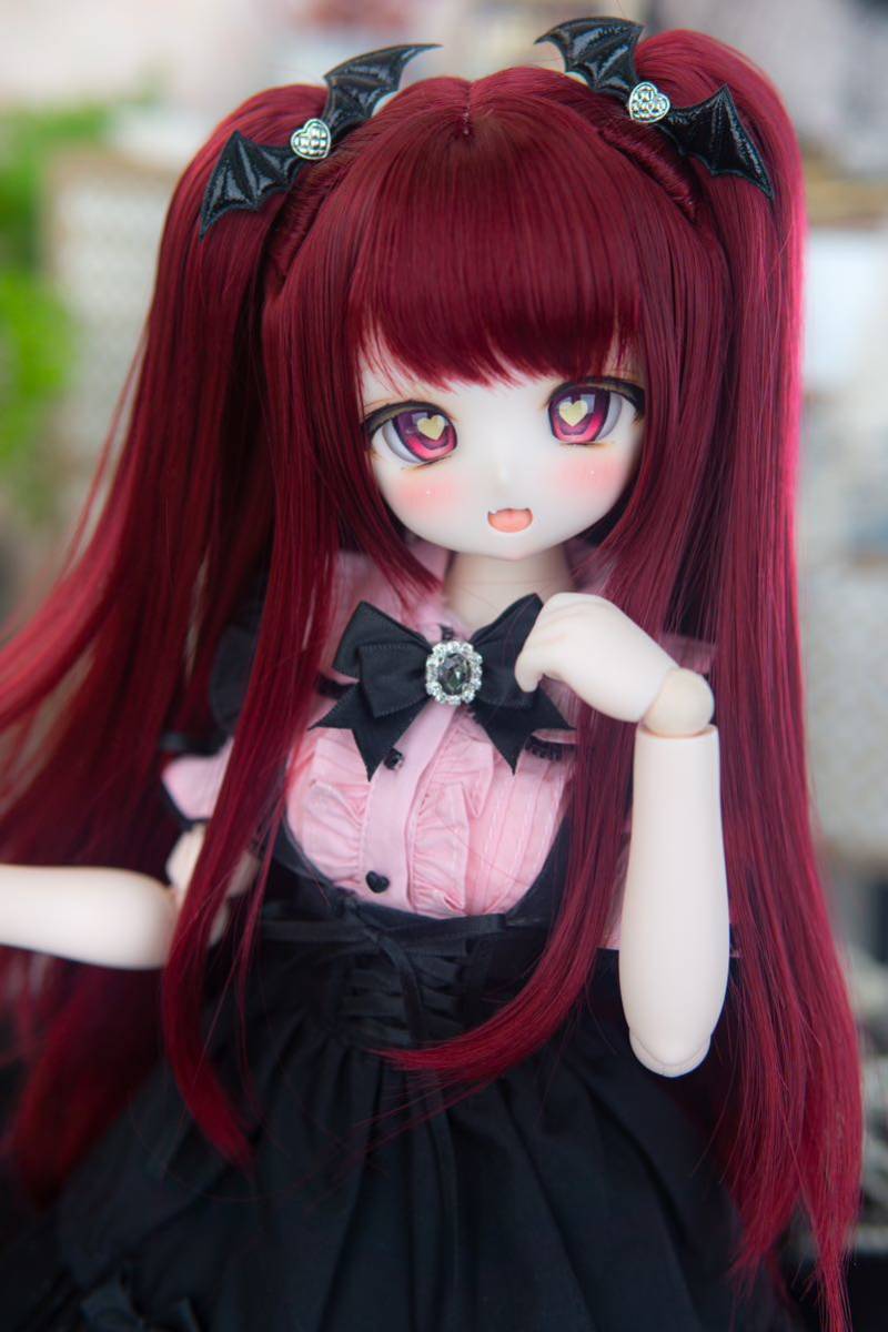 キツネの美容院】8月通販 数量限定7 カスタム ウィッグ 魔女 悪魔 DD