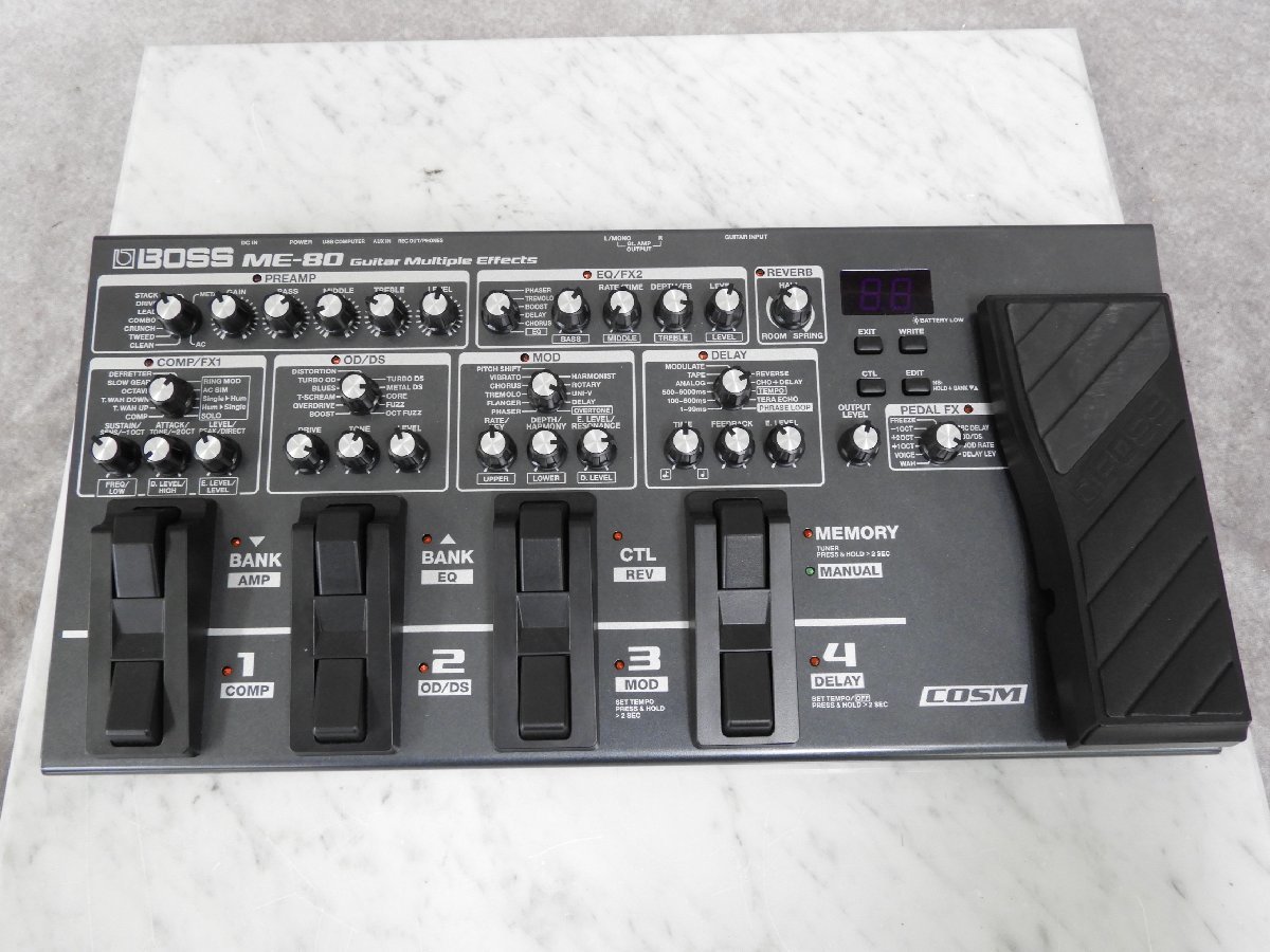 BOSS マルチエフェクター ME-80 ケース付き