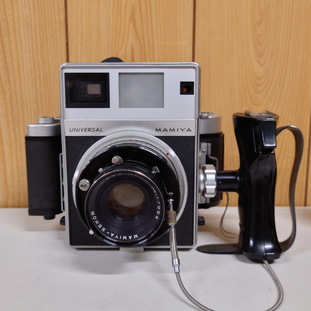 MAMIYA UNIVERSAL SEKOR 1:4.7 127mm 動作未確認 MAMIYA UNIVERSAL