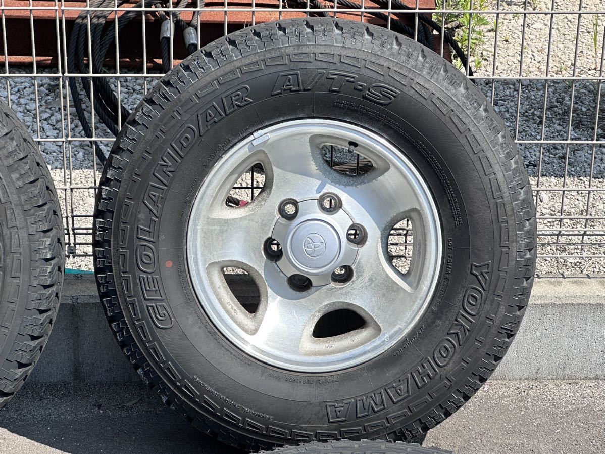 ランクル80 タイヤホイール 純正ホイール 275/70R16 16インチ 8J 